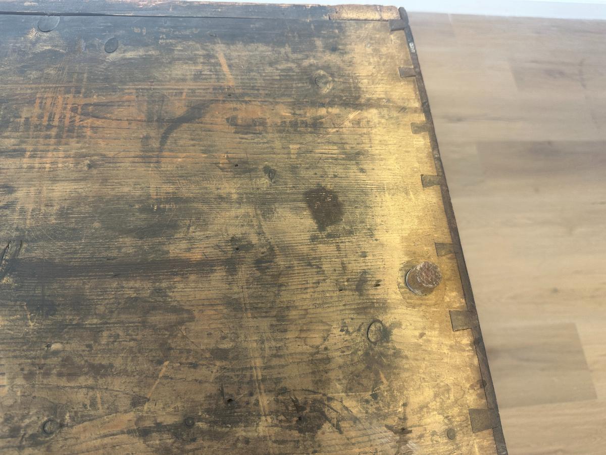 Antique Mahogany Linen Press