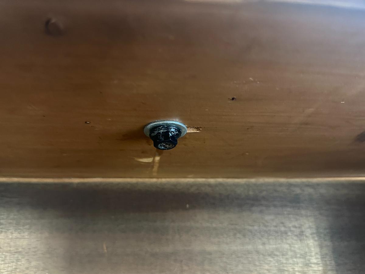 Antique Mahogany Linen Press