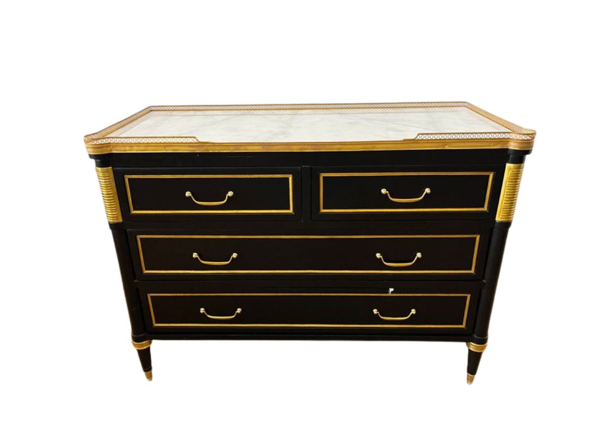 Maison Jansen Style Hollywood Regency Chest, 2 of 2