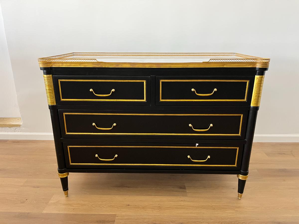 Maison Jansen Style Hollywood Regency Chest, 2 of 2