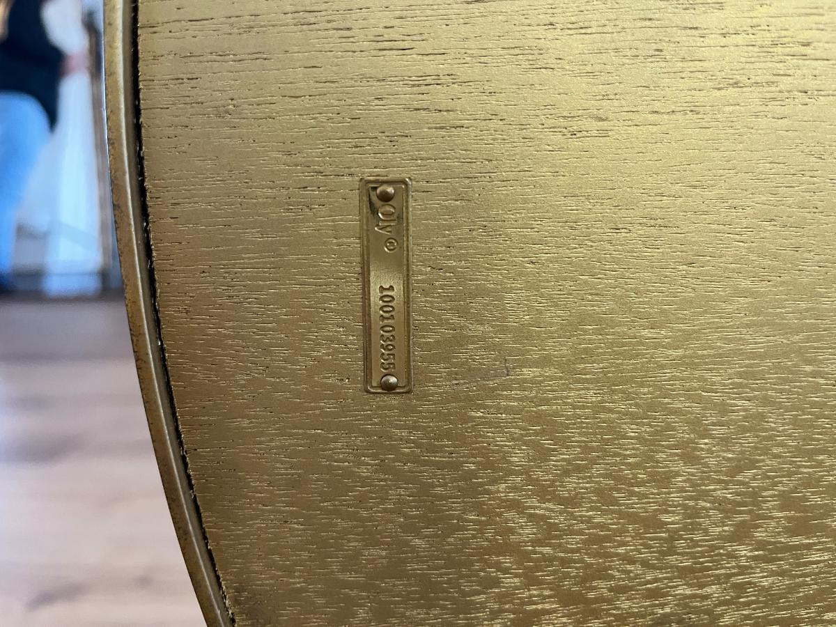 Oly Studio Jonathan Round Mirrored Side Tables, Pair