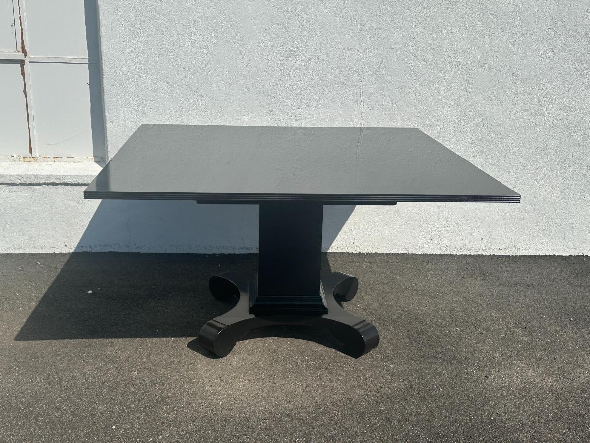 Chaddock Single Pedestal Dining Tables, Sold as a Pair