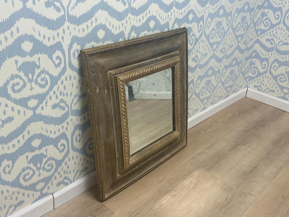 Brushed Gold Frame Mirror