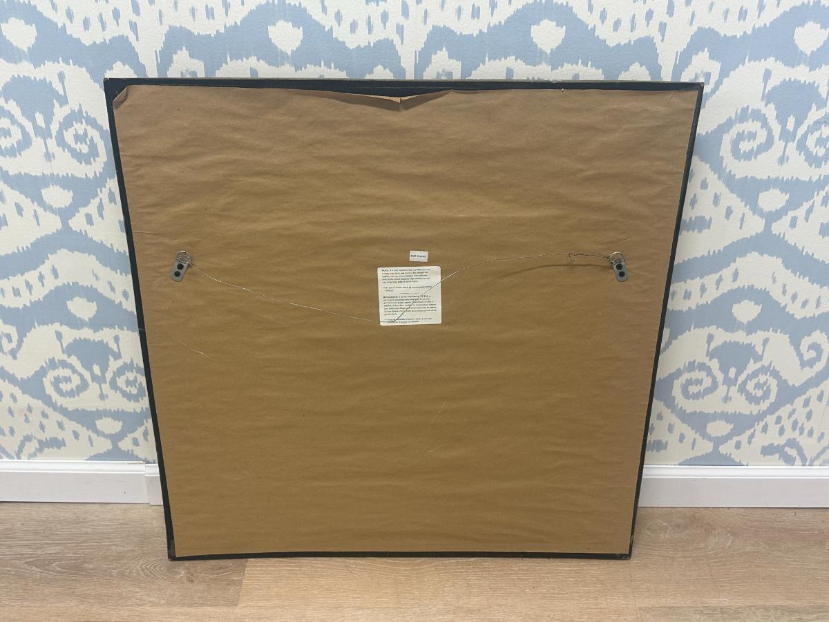 Brushed Gold Frame Mirror