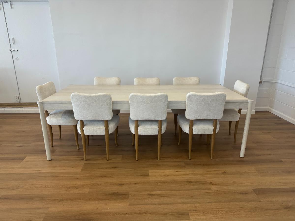 Custom Dining Chairs, Set of 8