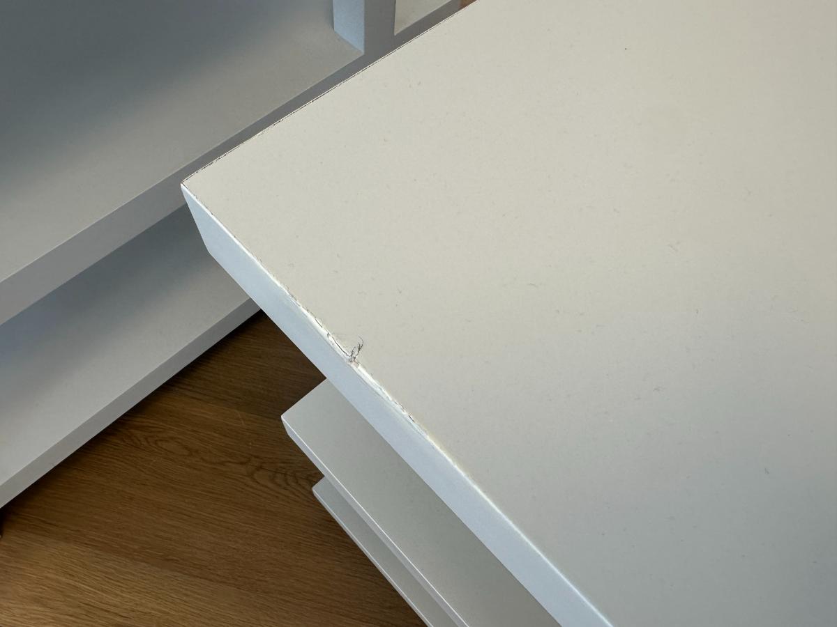 Three Tier Lacquer Side Tables, Pair