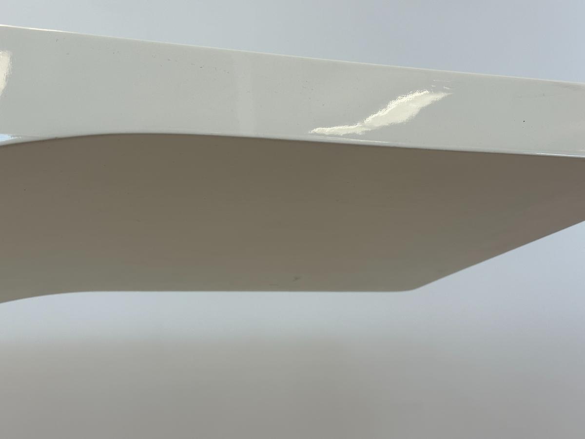 Karl Springer Style Lacquer Console Table