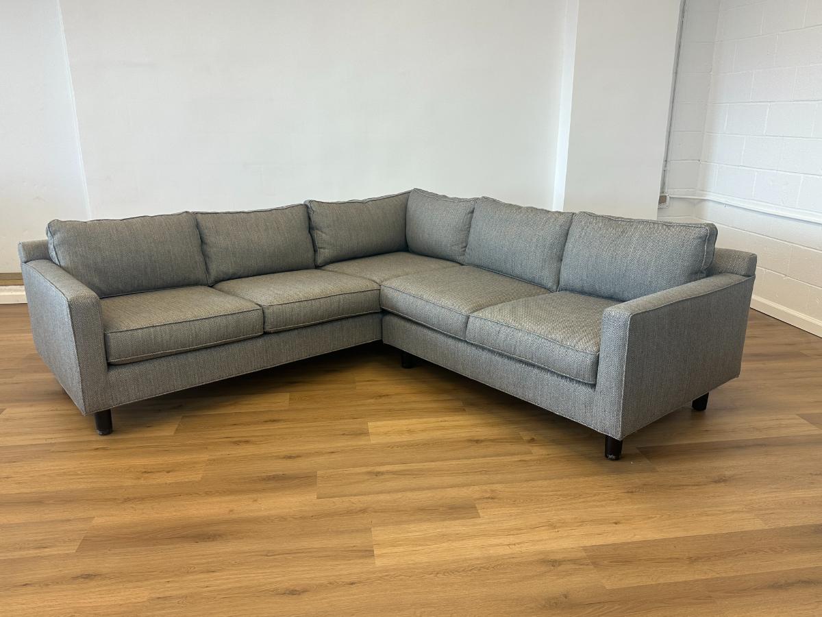 Mitchell Gold Bob Williams Herringbone Sectional