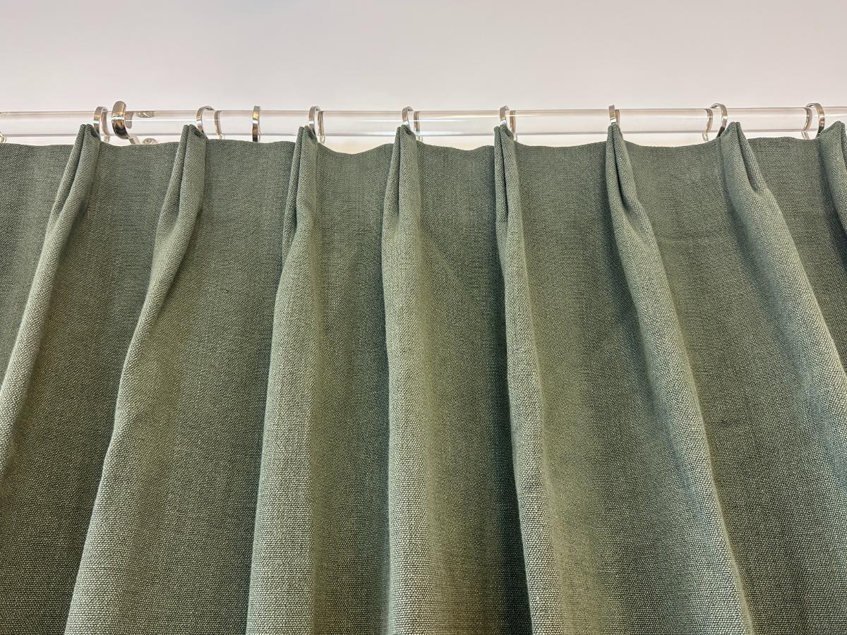 Forest Green Window Panels, Set of 4 Panels