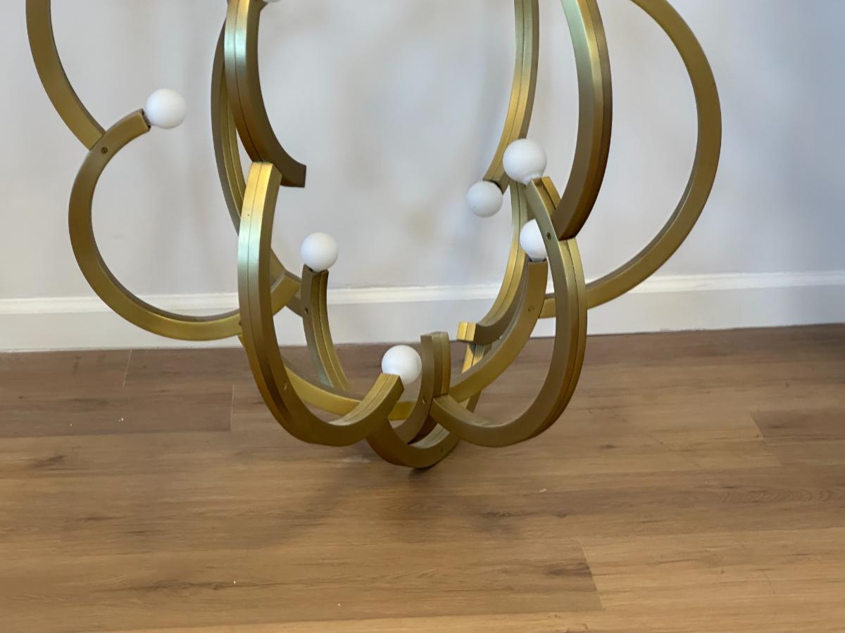 Roll and Hill Blow Chandelier by Lindsey Adelman