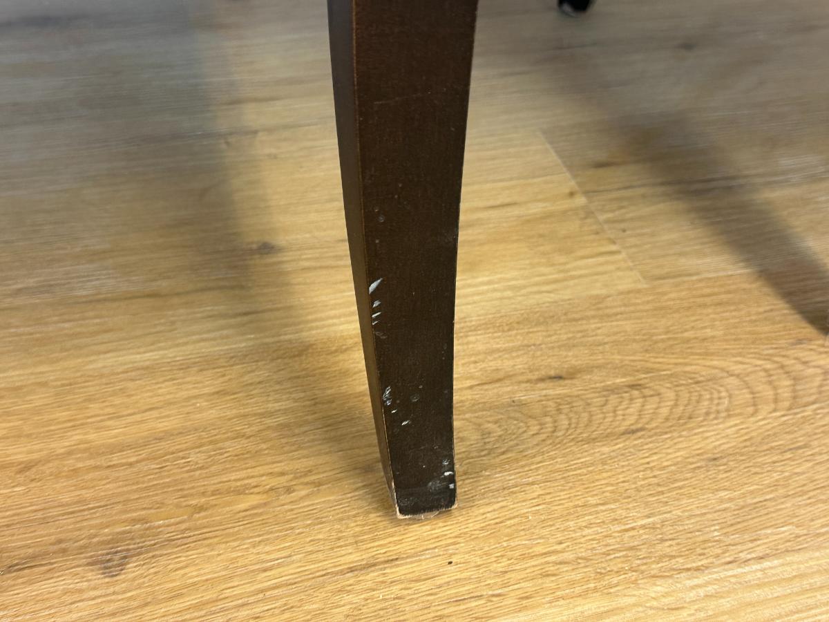 Blue Velvet and Tweed Chairs, Pair