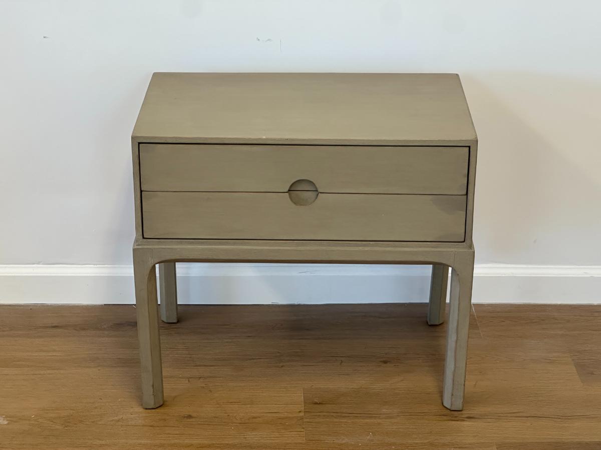 Two Drawer Bedside Table