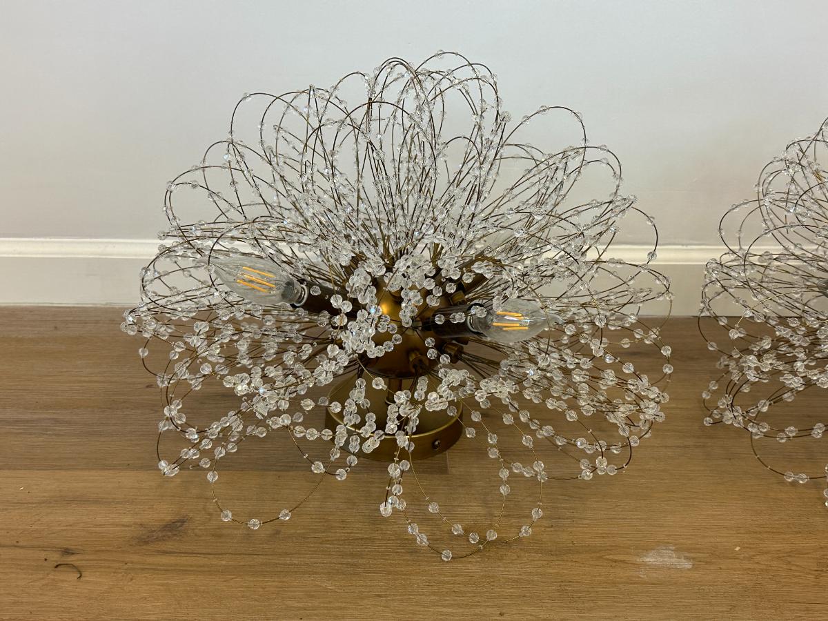 RH Teen Josie Crystal Flush Mount, 2 of 2