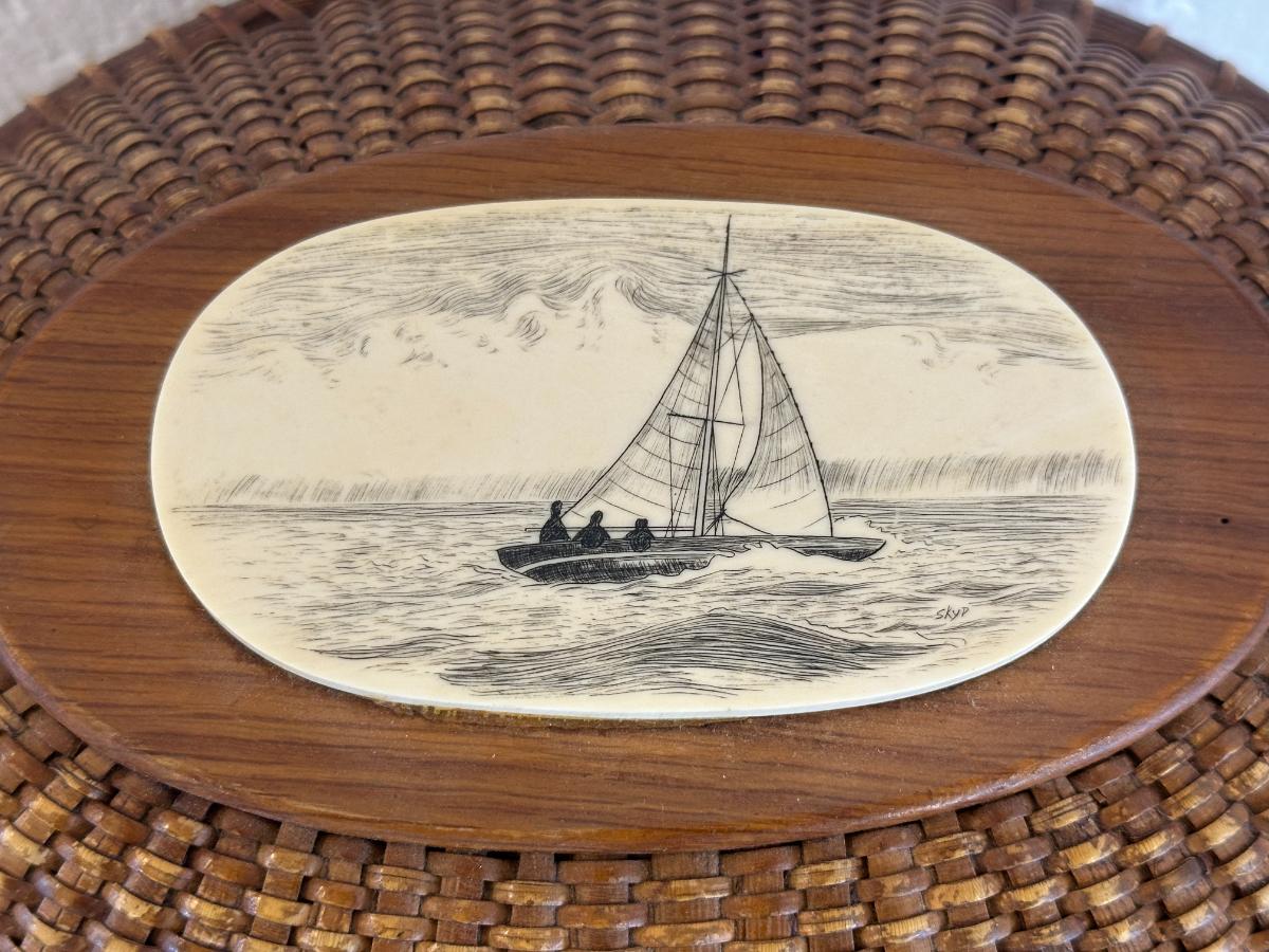 Nantucket Lightship Basket Purse