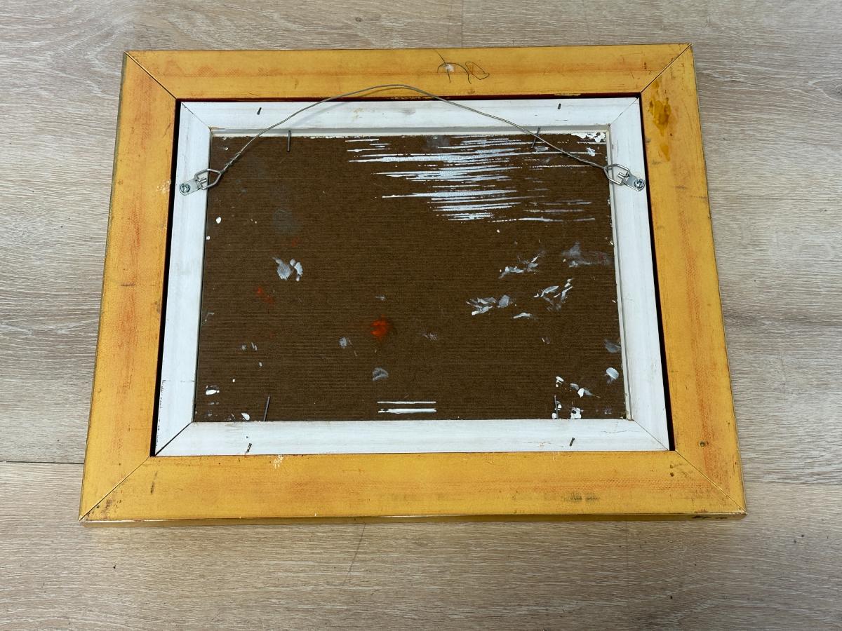 Oil on Board Painting, Signed Lower Left
