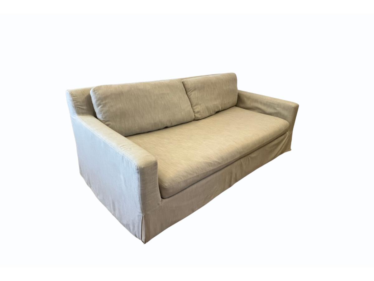 RH Slipcovered Track Arm Sofa
