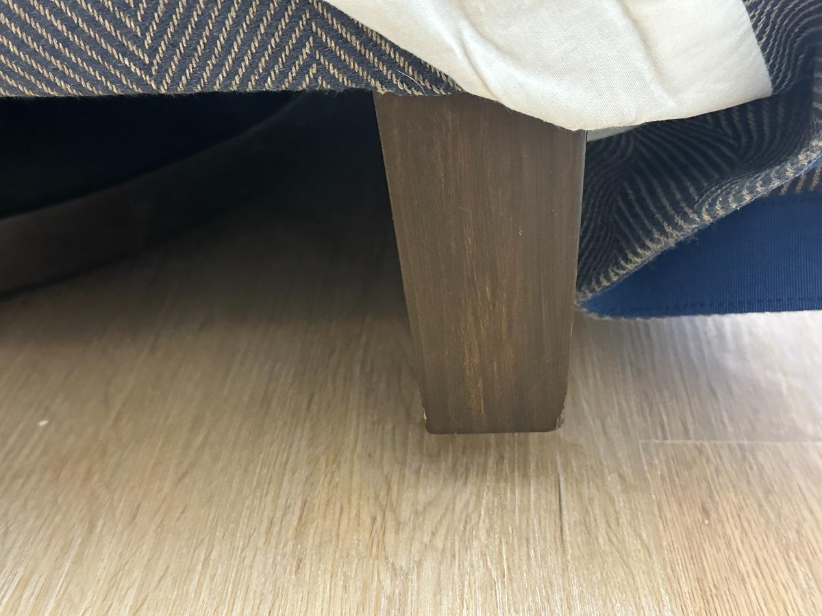 Custom Upholstered Down Filled Swivel Chair