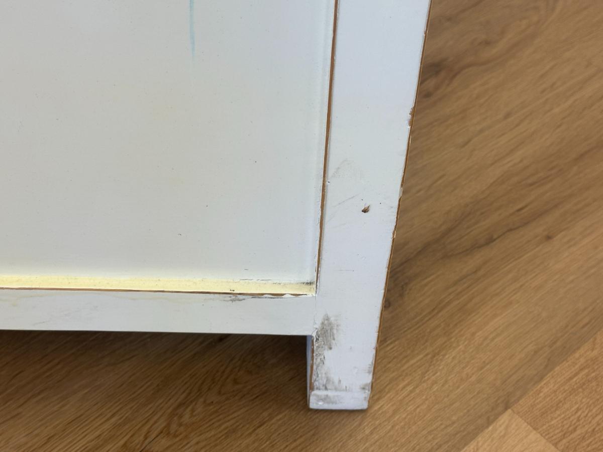 Asian Inspired Painted Six Drawer Dresser