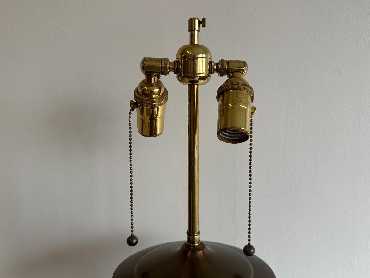 Christopher Spitzmiller Todd Table Lamp w/o Shade & Finial, Signed