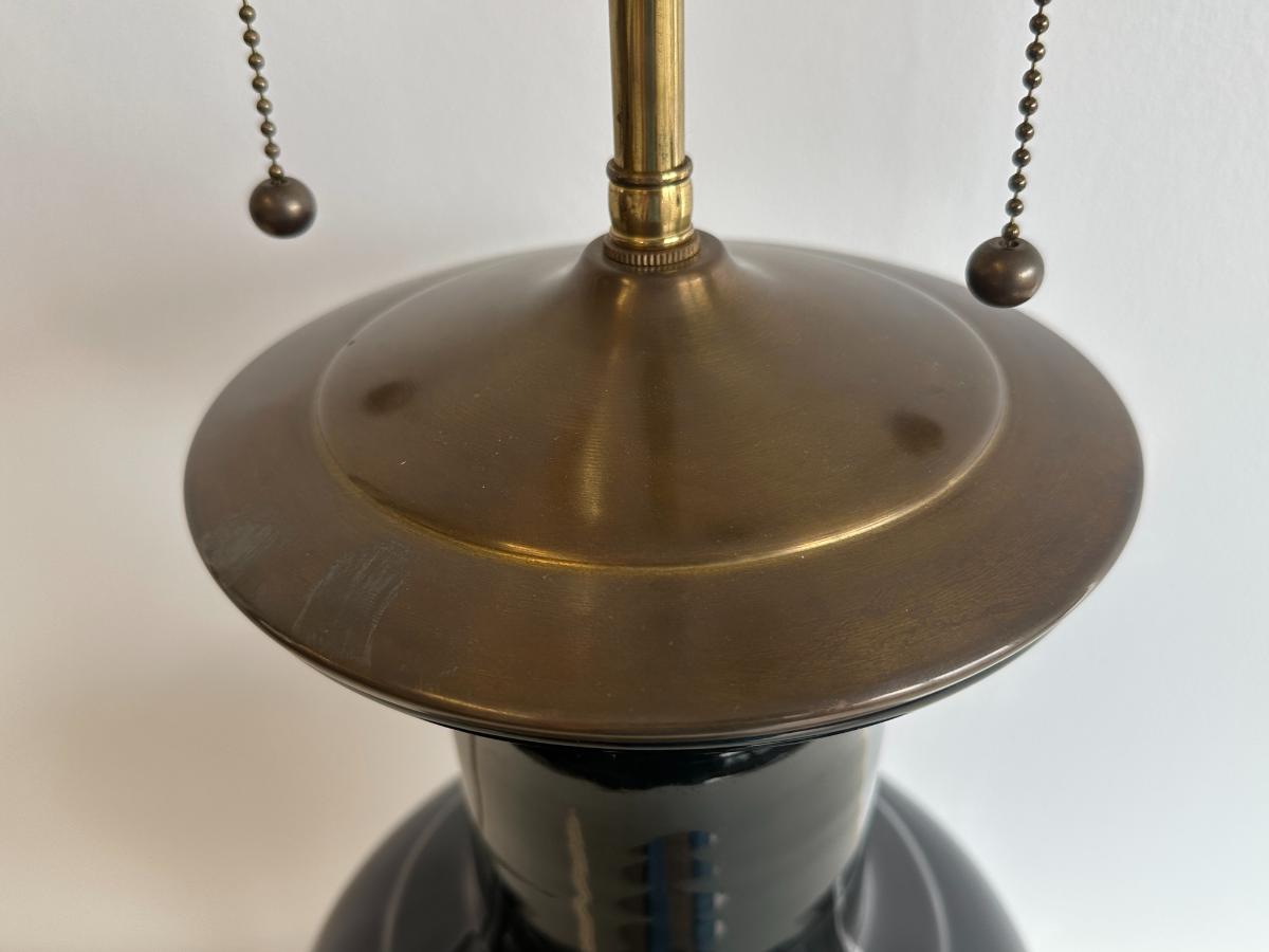 Christopher Spitzmiller Todd Table Lamp w/o Shade & Finial, Signed