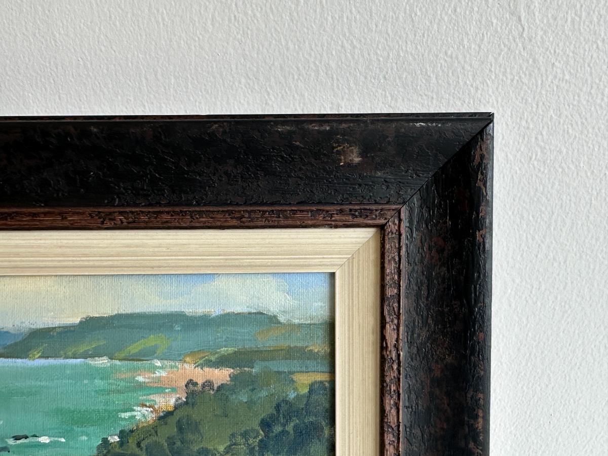 Peter Beadle, The Pink Beach, Oil on Board