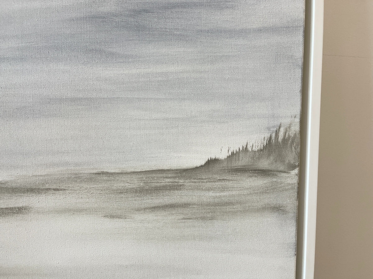 Abstract Landscape Painting, Framed