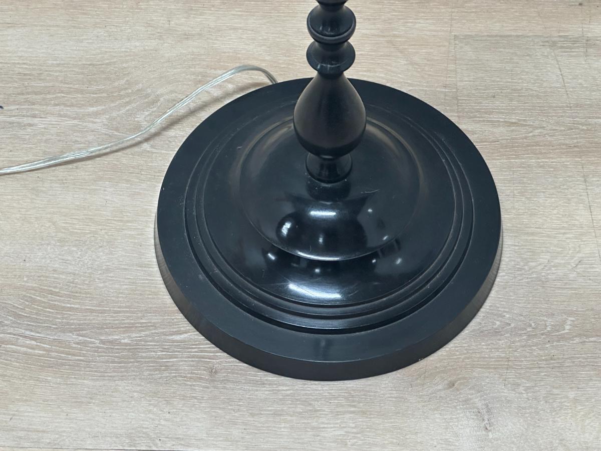 Lillian August Bamboo Lacquer Floor Lamp