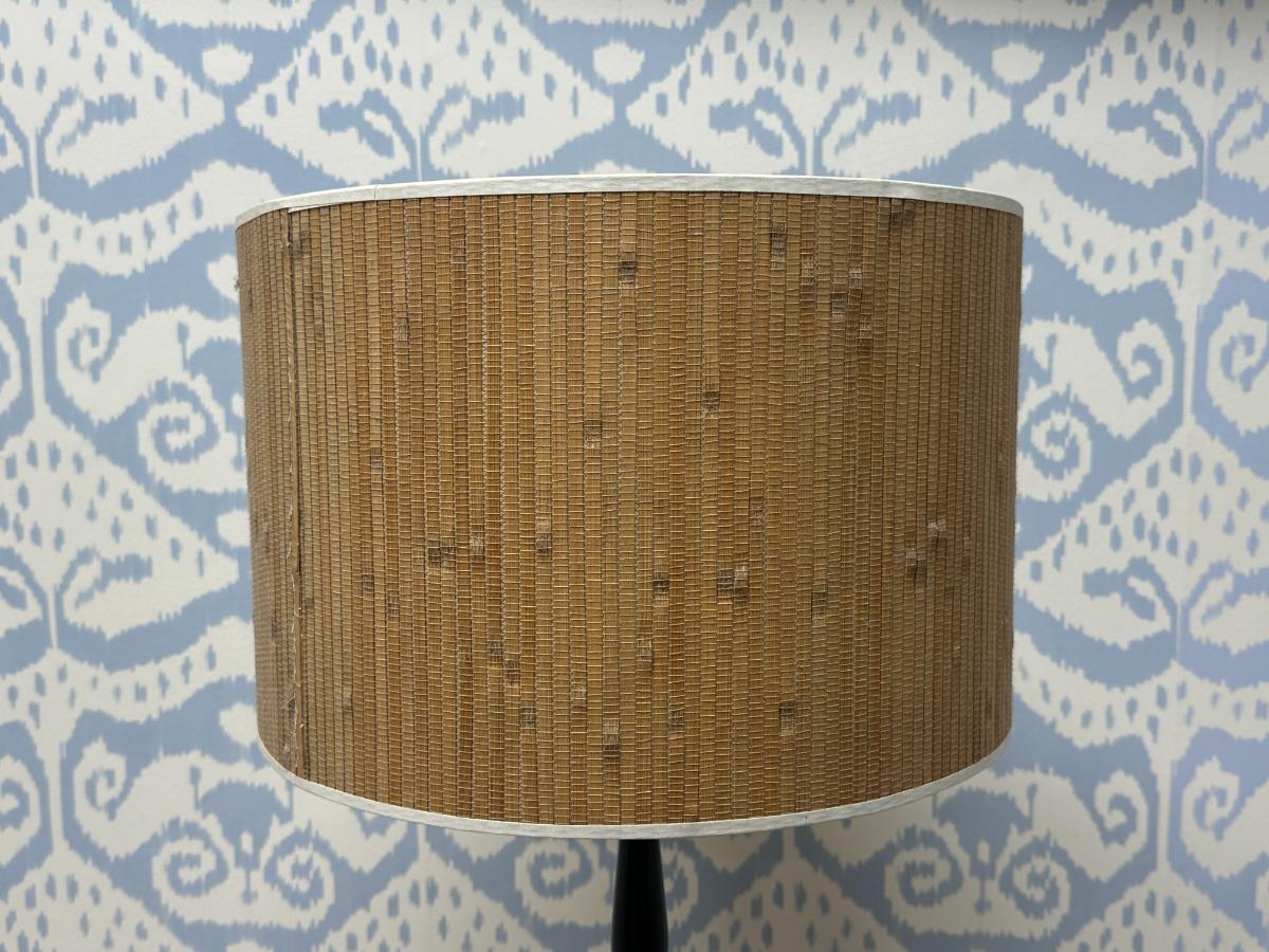 Lillian August Bamboo Lacquer Floor Lamp