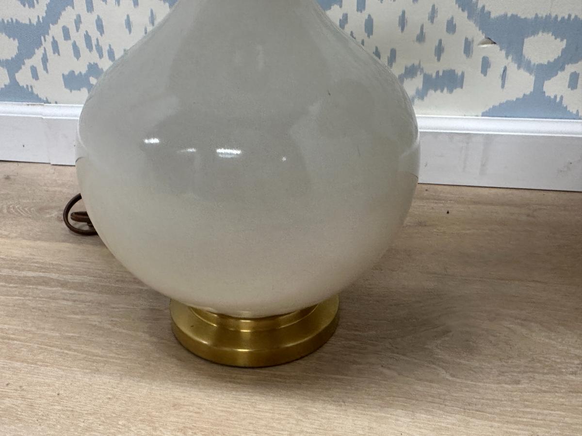 Christopher Spitzmiller Addison Ivory Table Lamps by Visual Comfort, Pair