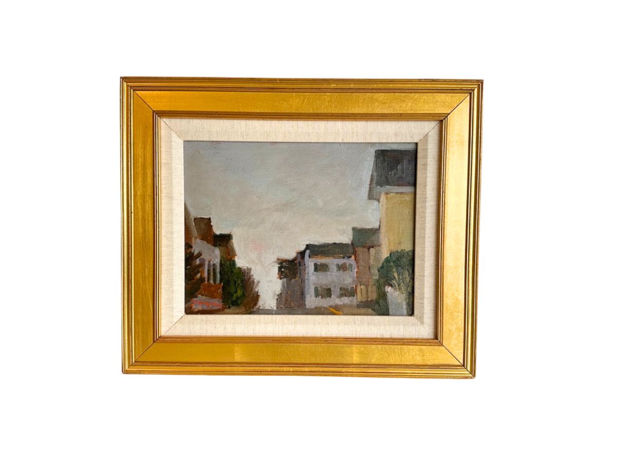 Oil on Board Painting, Signed Lower Left