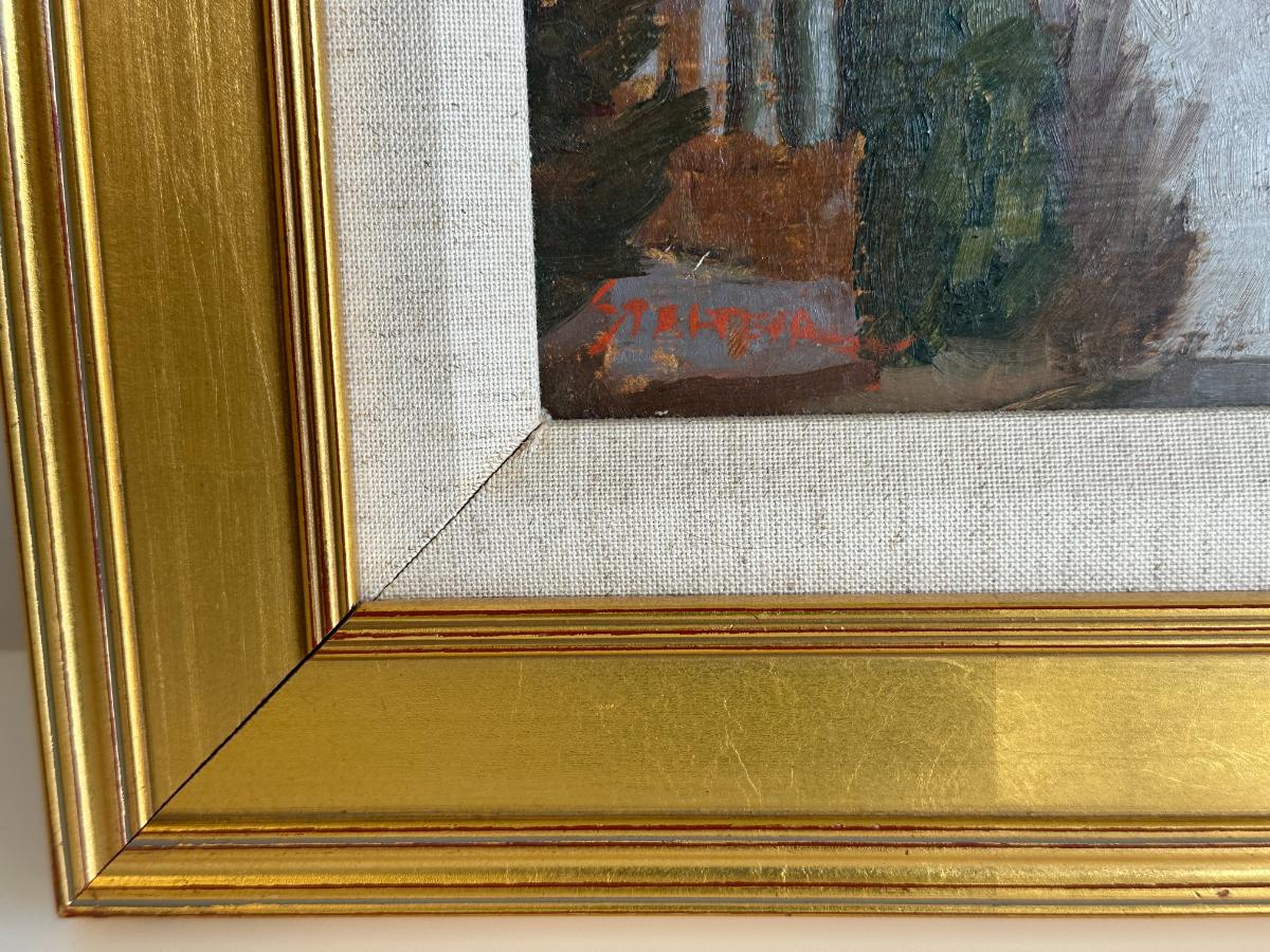 Oil on Board Painting, Signed Lower Left