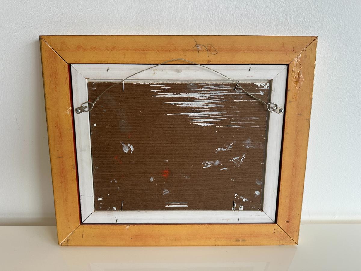 Oil on Board Painting, Signed Lower Left