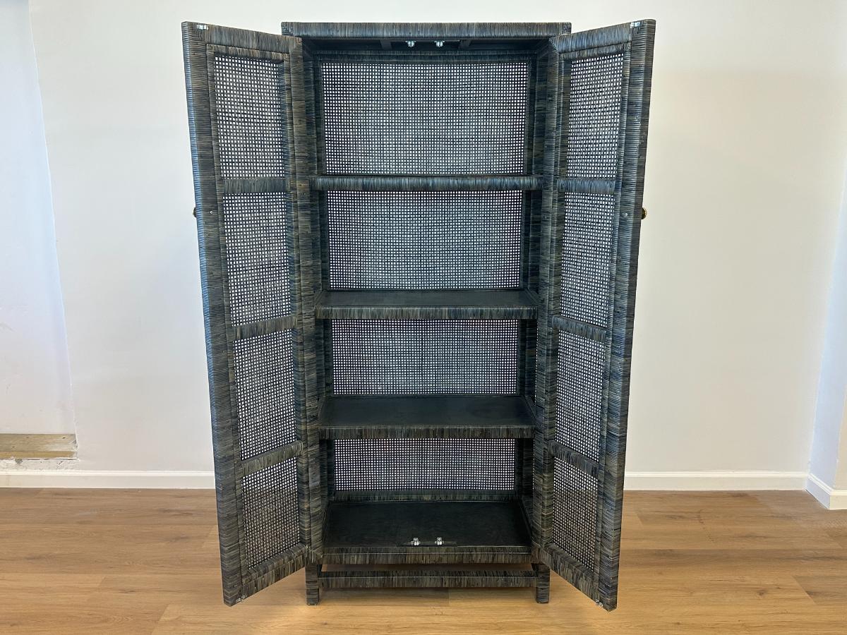 Made Goods Isla Cabinet in Smoke