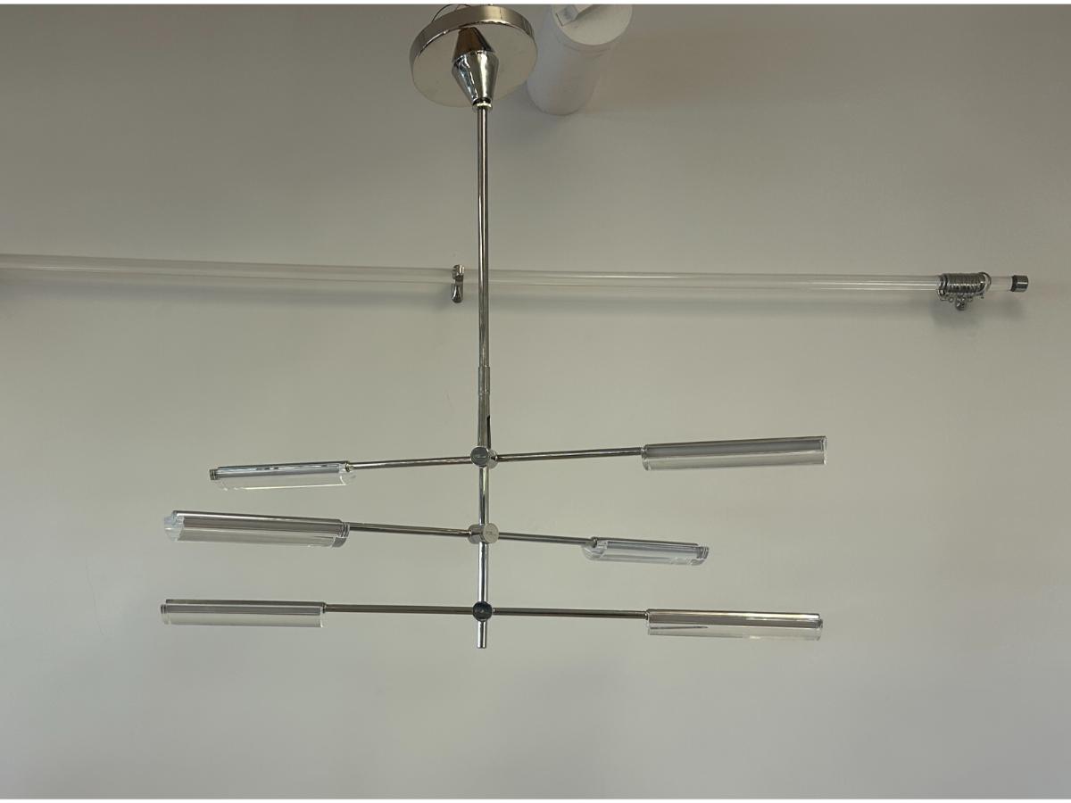 Ralph Lauren Daley Six Light Chandelier, Medium