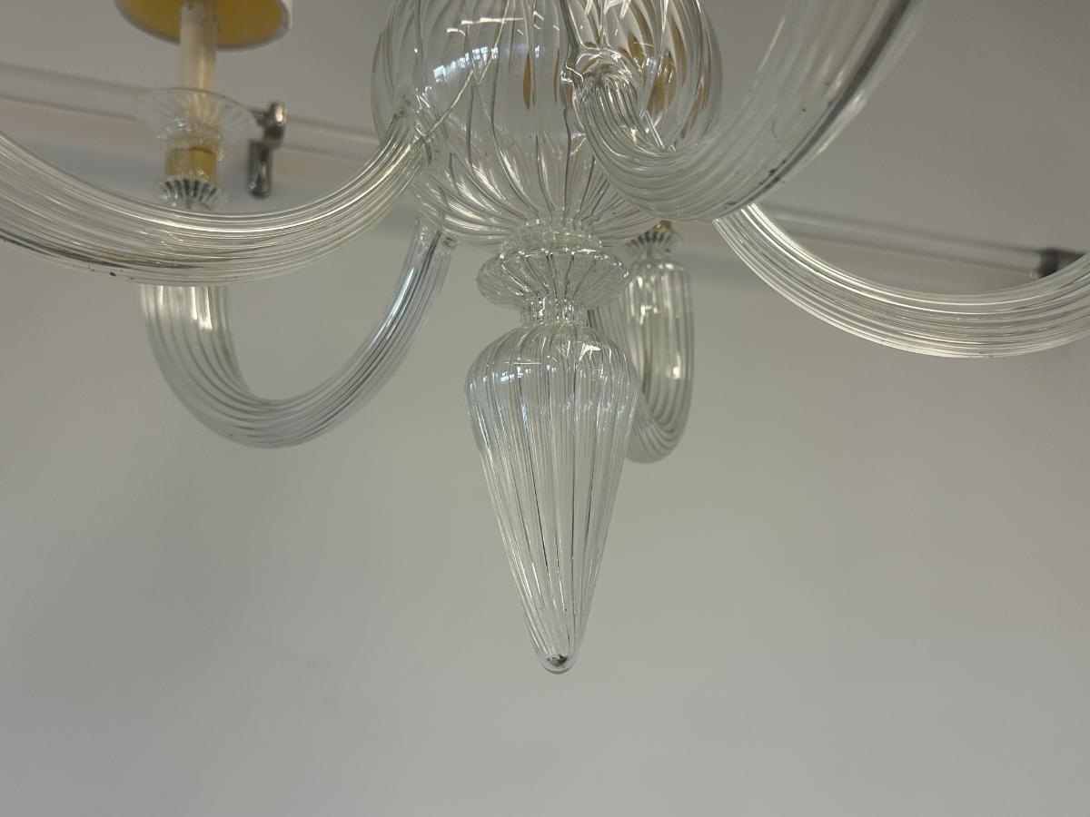 Venetian Style Blown Glass Chandelier