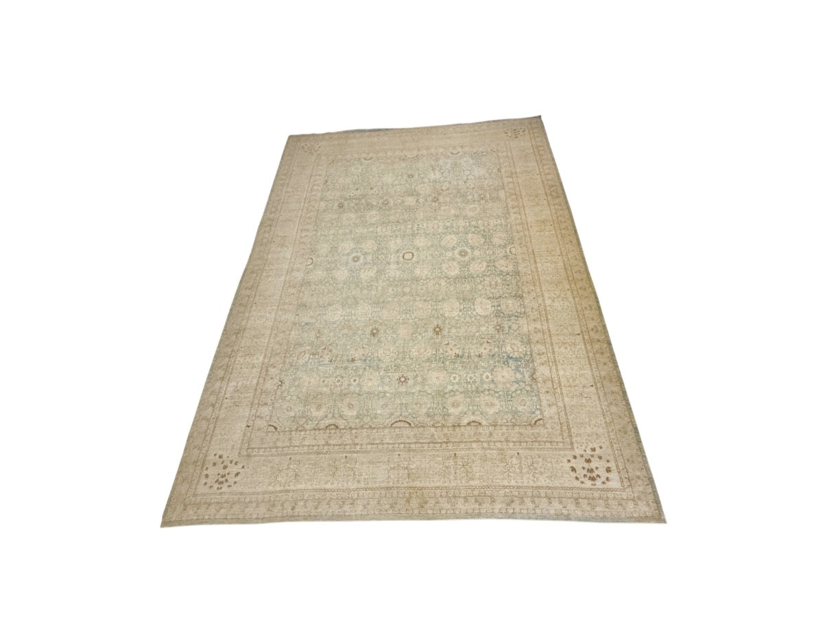 Hand Knotted Wool Oushak Rug 12′ x 17′