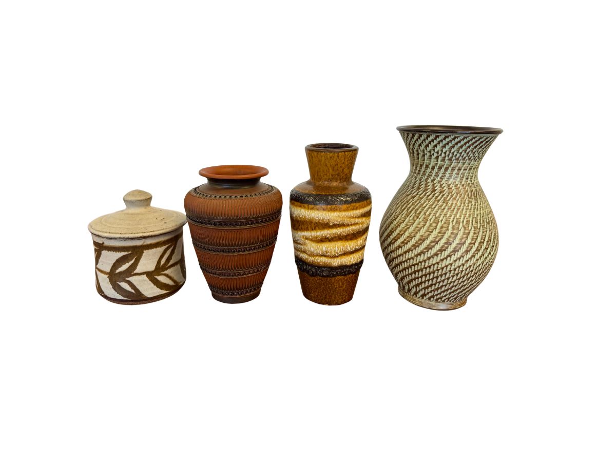 Studio Pottery Vessels, Collection of 4