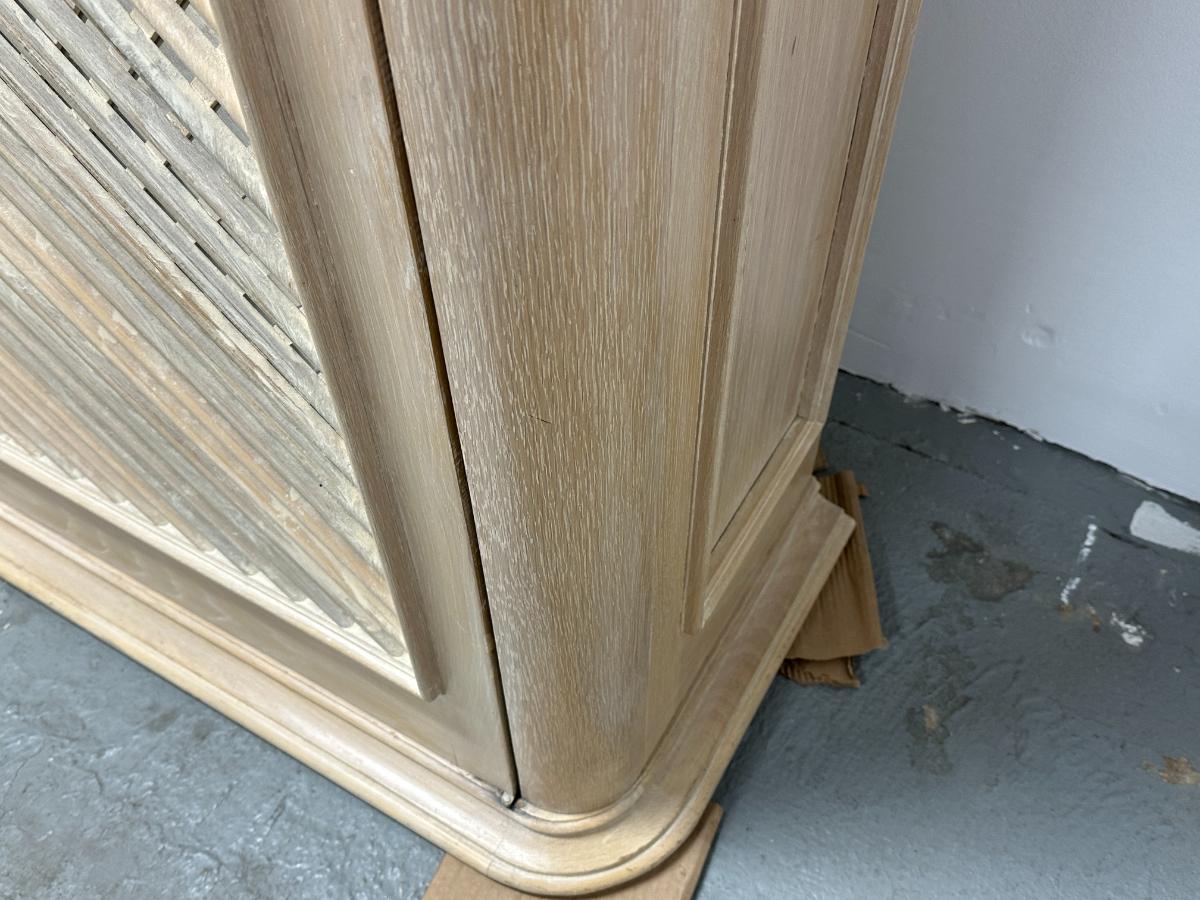 Steve Chase Bleached Oak Armoire