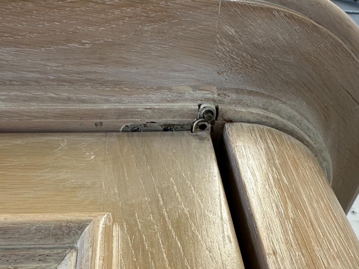 Steve Chase Bleached Oak Armoire