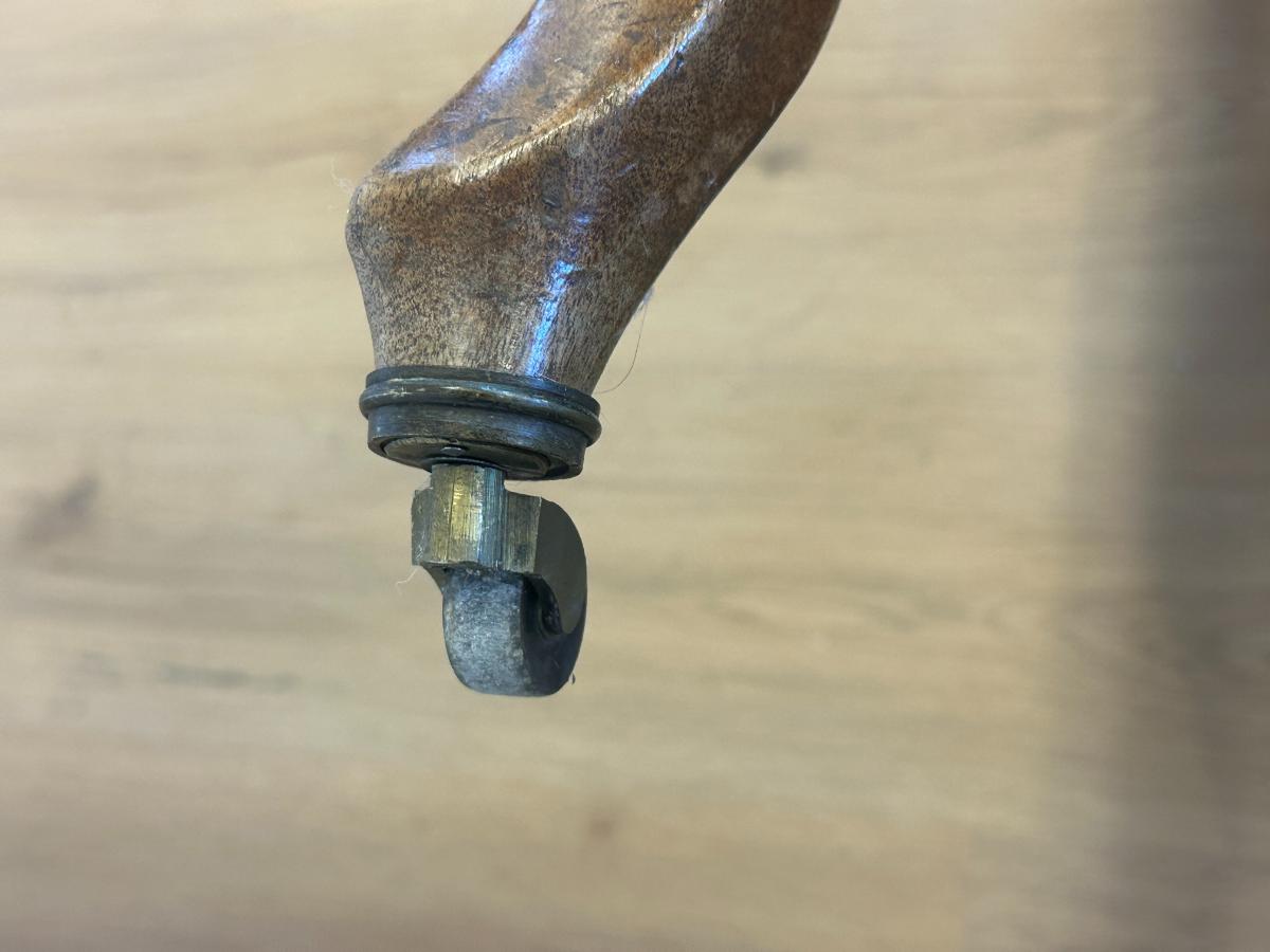 Antique French Arm Chairs, Pair