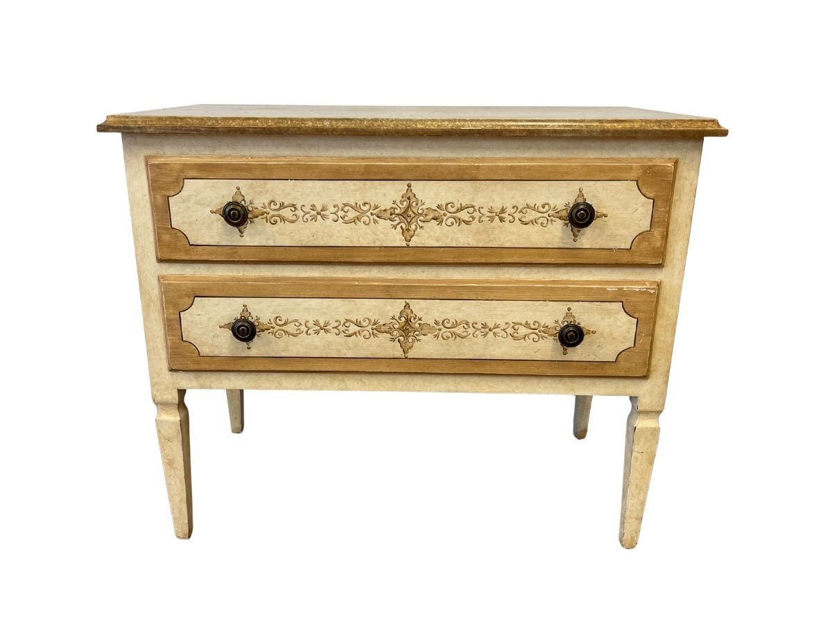 Niermann Weeks Painted Two Drawer Chest