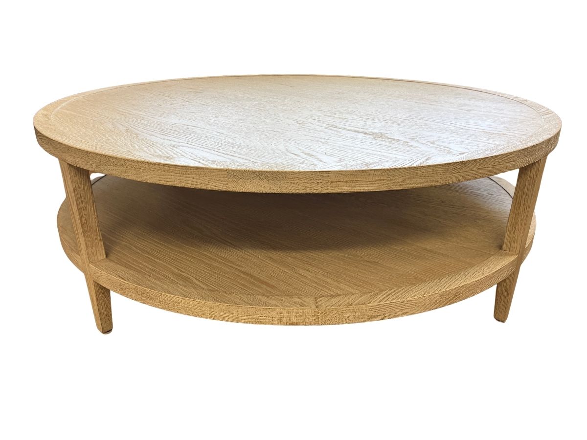RH Round Cocktail Table