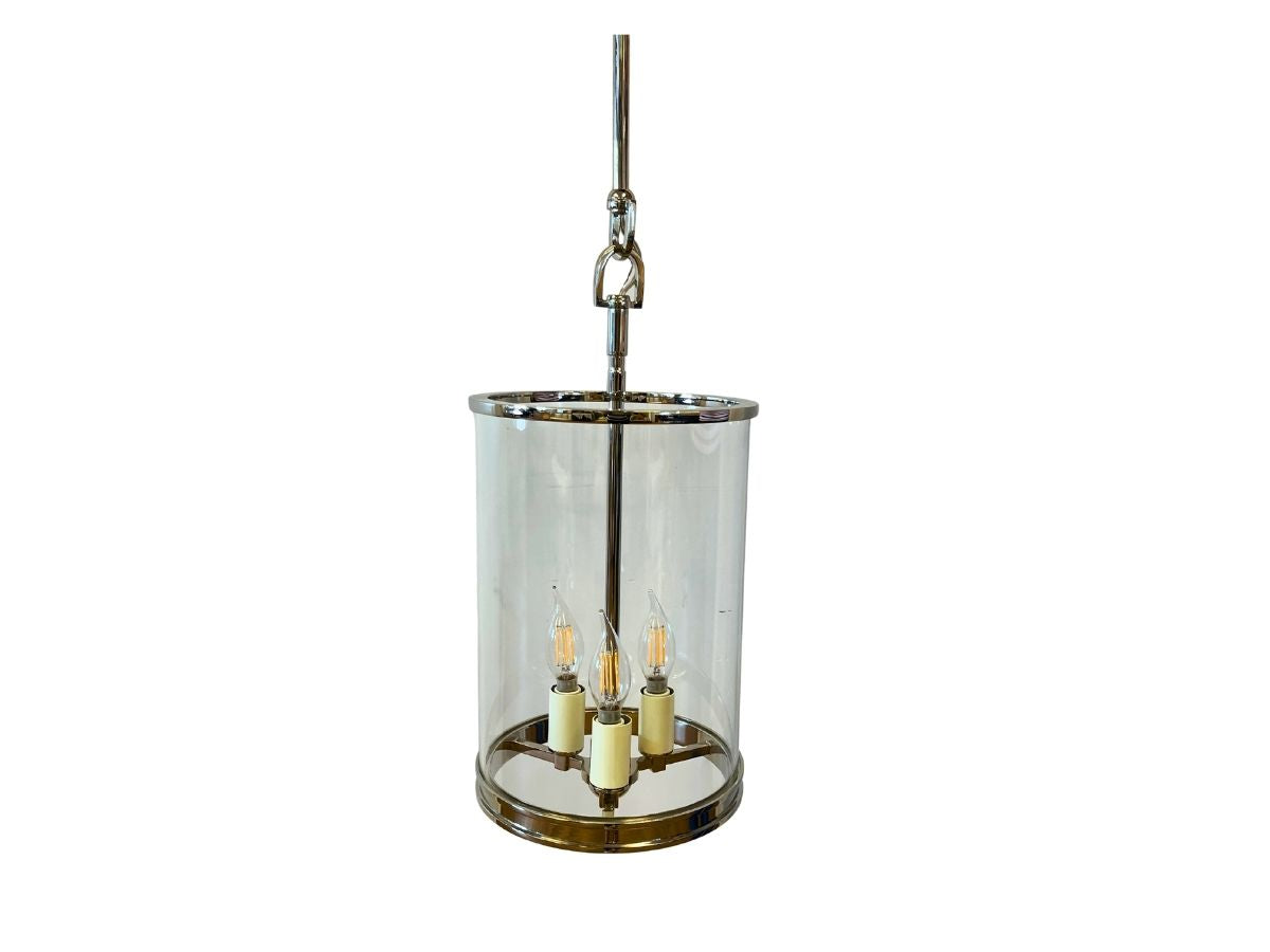 Visual Comfort Ralph Lauren Small Lantern in Polished Nickel