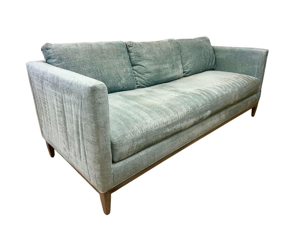 Lillian August Bailey Sofa in Granbury Tranquil Fabric