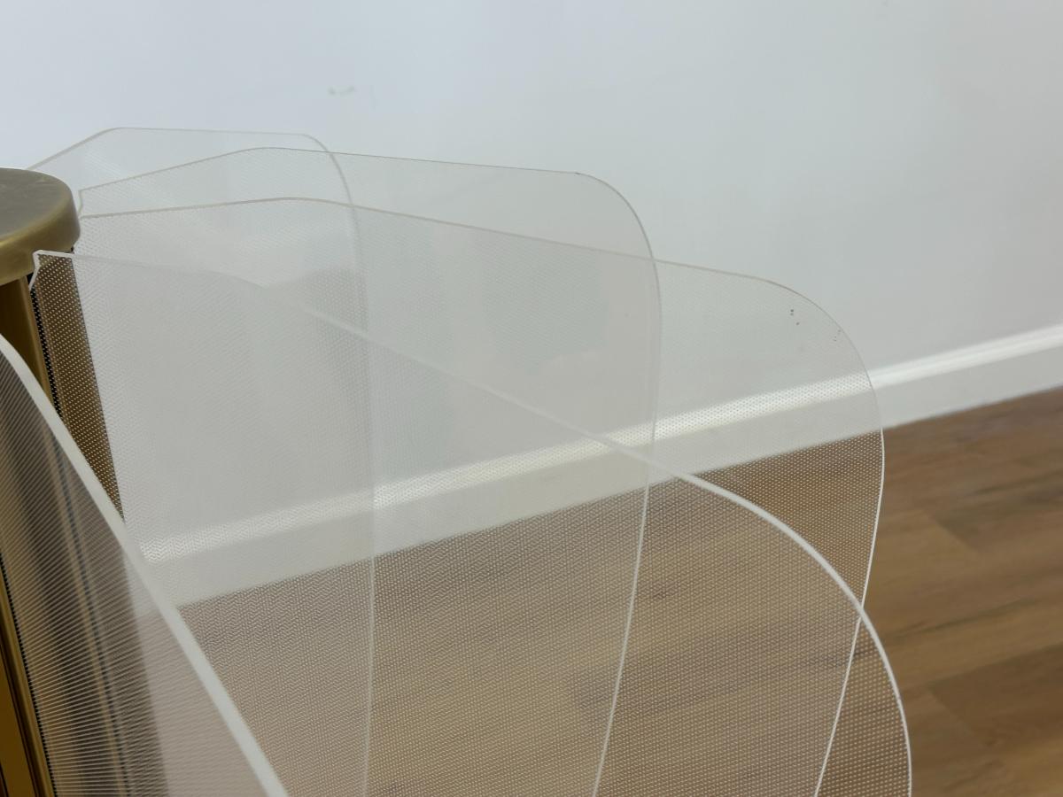 Visual Comfort Nyra 30 Chandelier in Plated Brass, 1 of 2