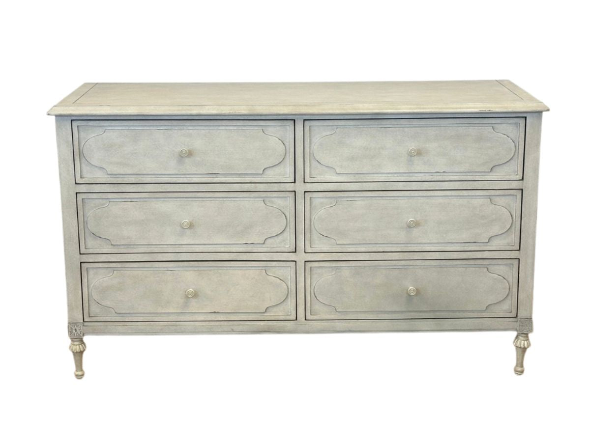 RH Baby & Child 19th C. Louis Philippe Dresser in Vintage Grey