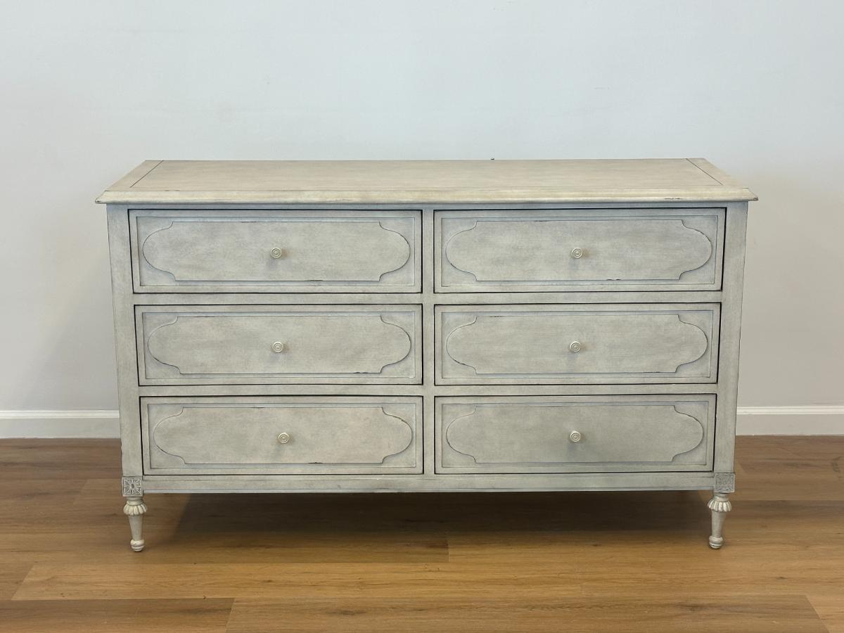 RH Baby & Child 19th C. Louis Philippe Dresser in Vintage Grey