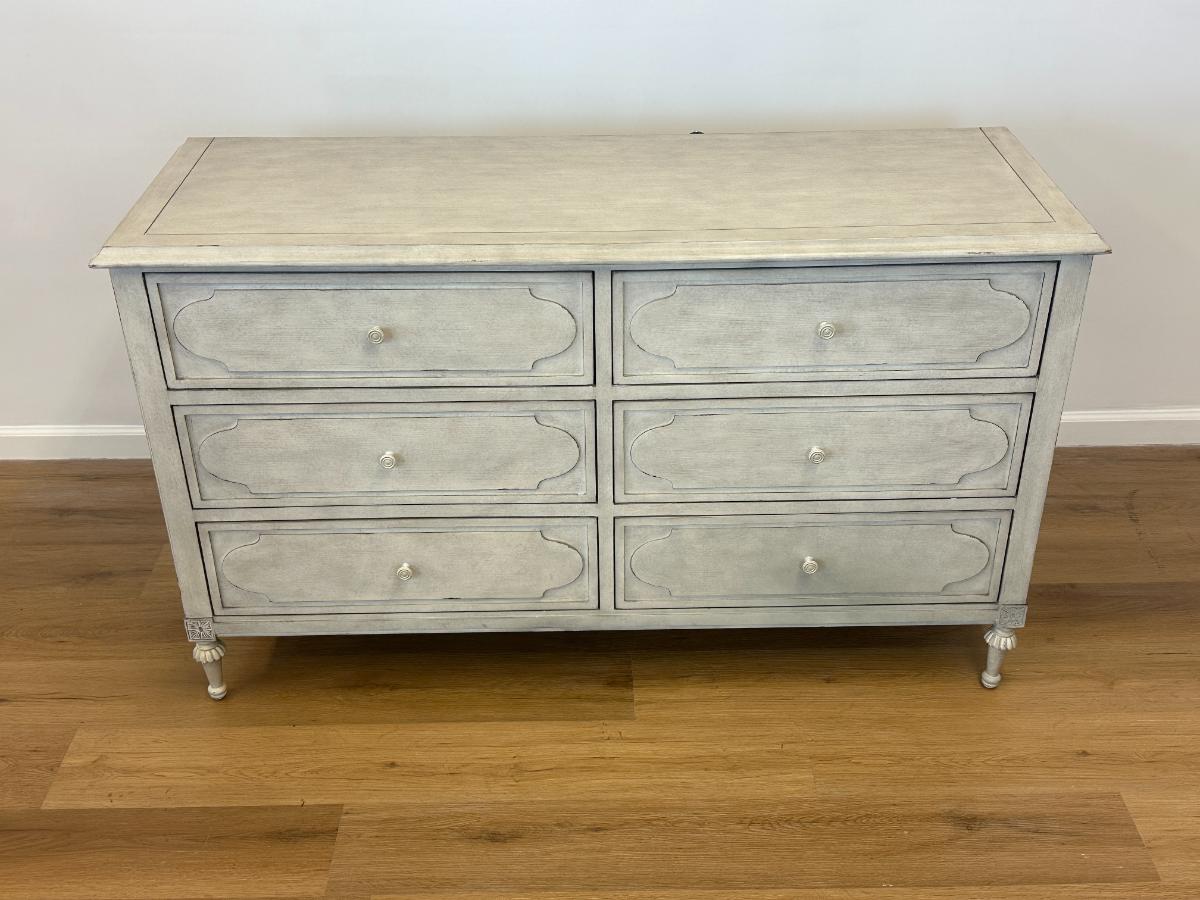 RH Baby & Child 19th C. Louis Philippe Dresser in Vintage Grey