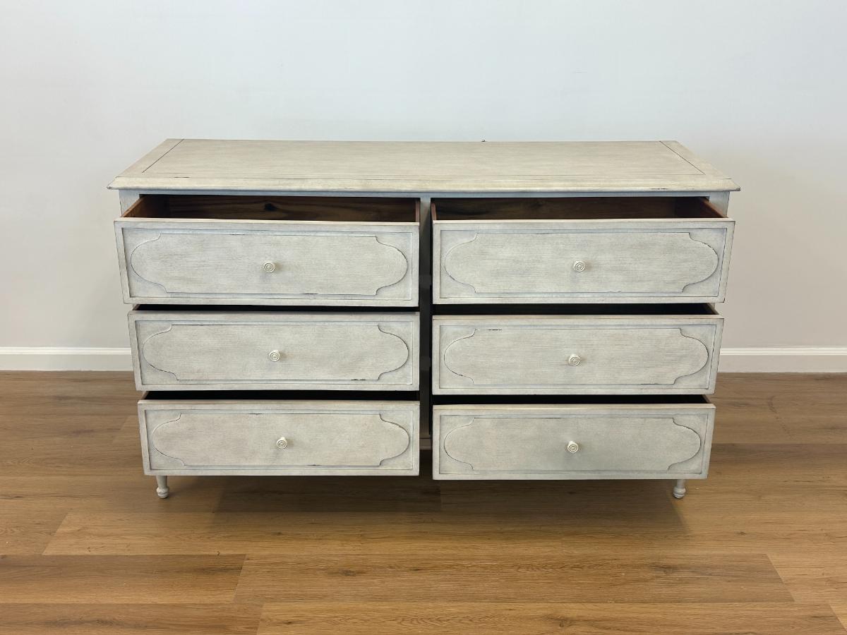RH Baby & Child 19th C. Louis Philippe Dresser in Vintage Grey