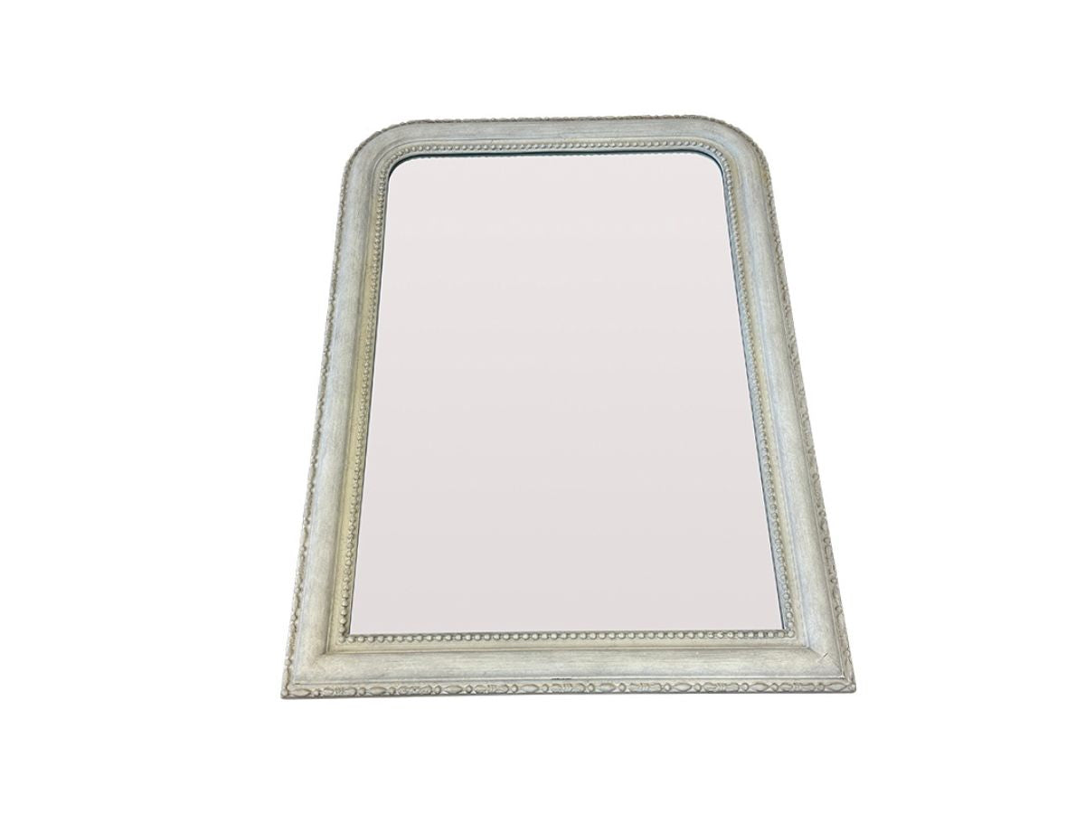 RH Baby & Child 19th C. Louis Philippe Mirror in Vintage Grey